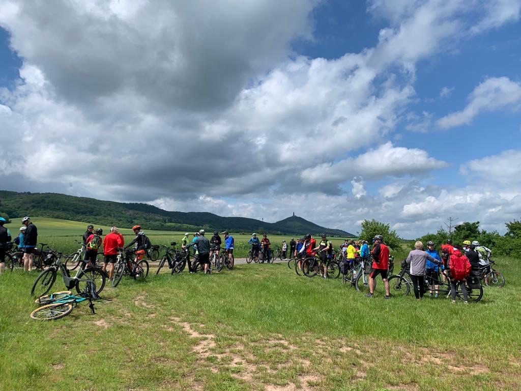 Fleißiges Radeln am Radwandertag am 21.05.2022