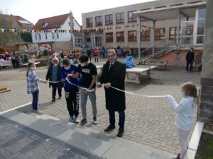 Eröffnung Kleinspielfeld Förderzentrum Artern